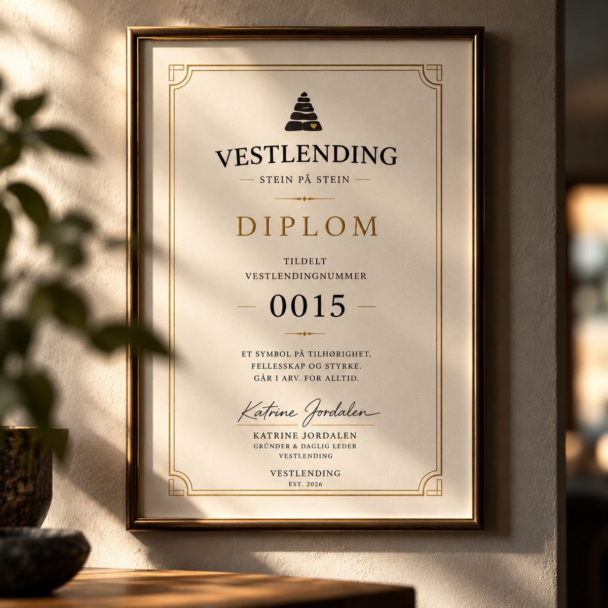 Vestlendingnummer